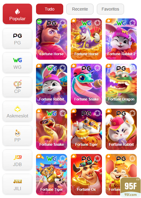 Experiência de Jogos 95f.com