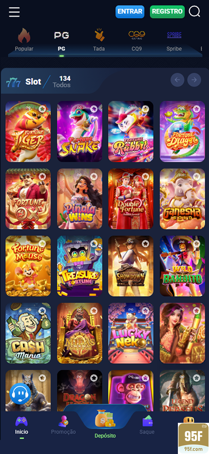 Prêmios Jogos 95f.com